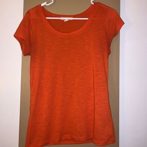 Orange fashion tee